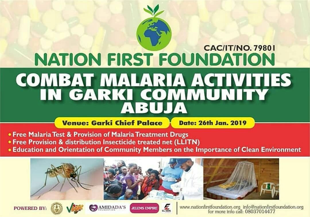 PROJECT COMBACT MALARIA GARKI ABUJA